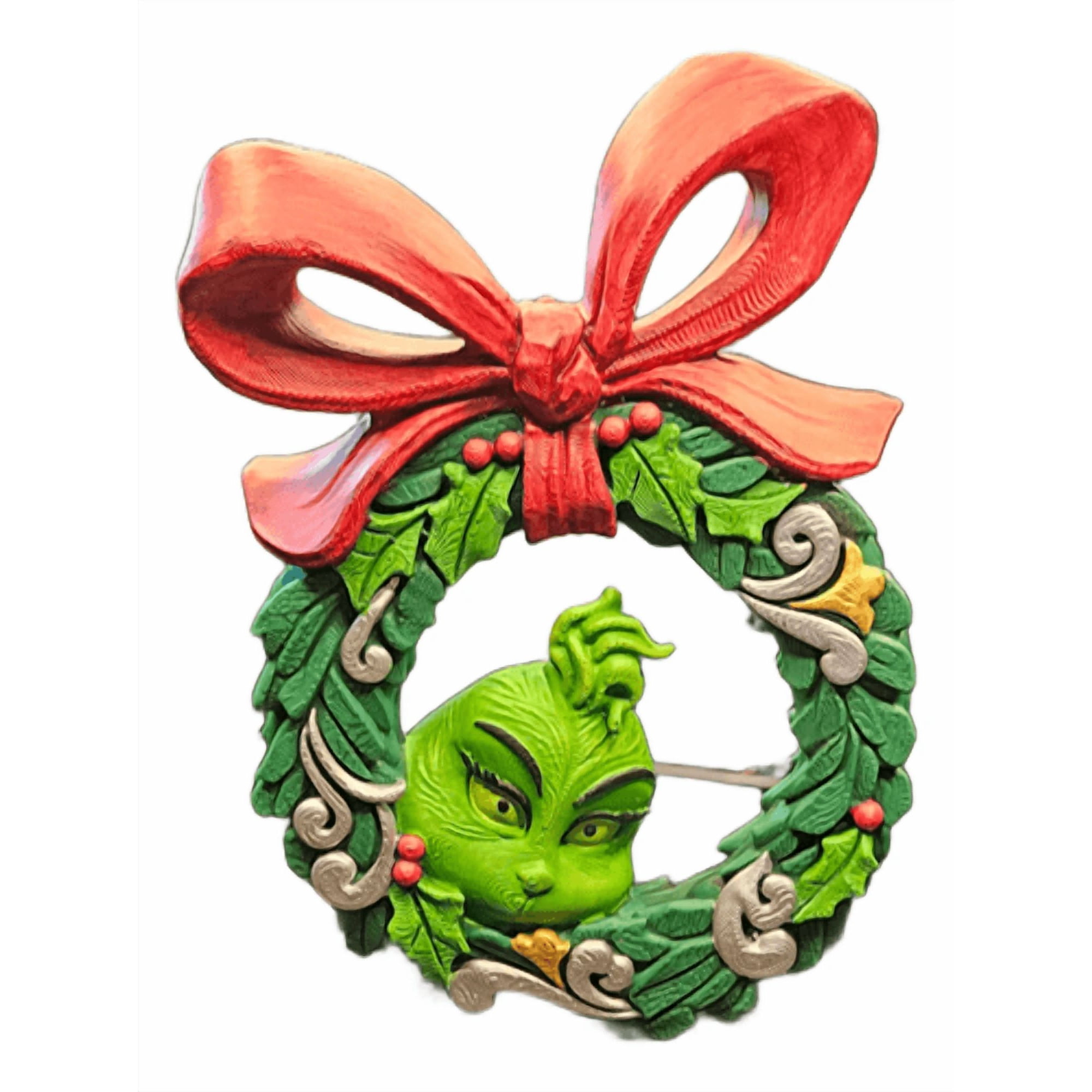 Genérico - Adorno De Navidad - Corona Del Grinch