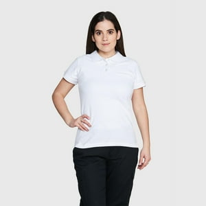 Jayson - Polera Pique Mujer 80/20 M/C Blanco Xxl