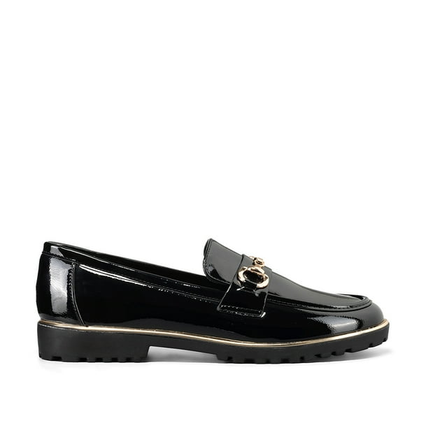 Mocasin Casual Mujer Vintage Clasico Charol Weide JN712