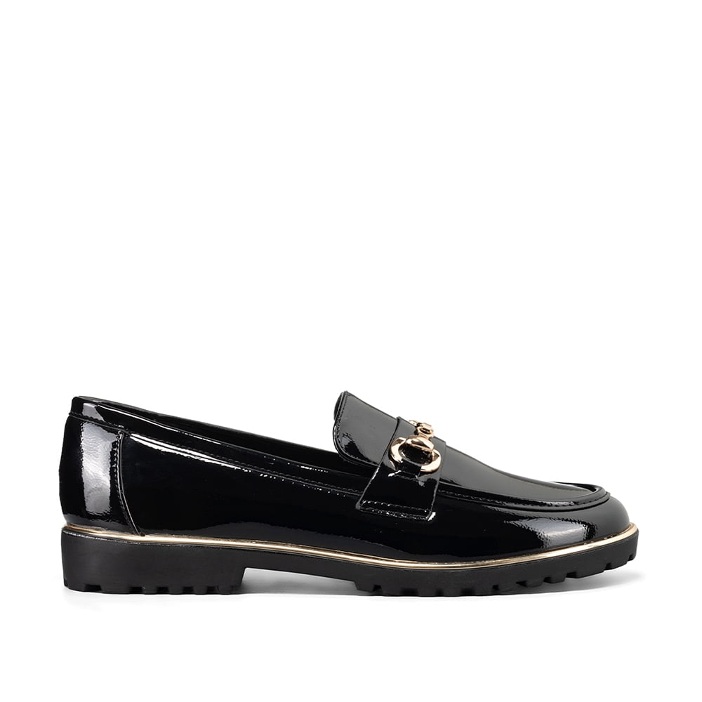 Mocasin Casual Mujer Vintage Clasico Charol Weide Jn712