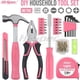 thumbnail image 2 of HiSpec Tool Set 25pc Pink Household DIY Tool Kit for Women, 2 of 3