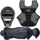 thumbnail image 1 of Set Catcher's Gear Rawlings VELO 2.0 Intermediate, negro/gris, 1 of 9