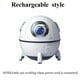 thumbnail image 5 of 1pc 220ML Rechargeable Space Capsule Air Humidifier, USB Ultrasonic Cool Mist Aromatherapy Water Diffuser With Led Light Astronaut, 5 of 5
