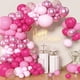 thumbnail image 1 of Kit de guirnalda de globos rosa metálico A Archloon de 157 piezas, 1 of 7