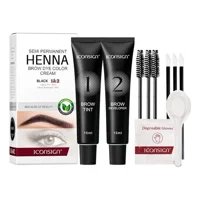 Linastore - Tinte Semi Permanente Para Cejas Y Pestañas Henna 15Ml Negro
