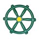 thumbnail image 5 of Rueda De Barco Portátil De 11,81 Pulgadas Para Juego De Columpios Al Aire Libre Patio Trasero Ejército Verde, 5 of 5