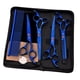 thumbnail image 3 of 1Set 7 "Tijeras Profesionales De Aseo Para Perros De Mascota Herramienta De Aseo Para El Cabello Azul, 3 of 5
