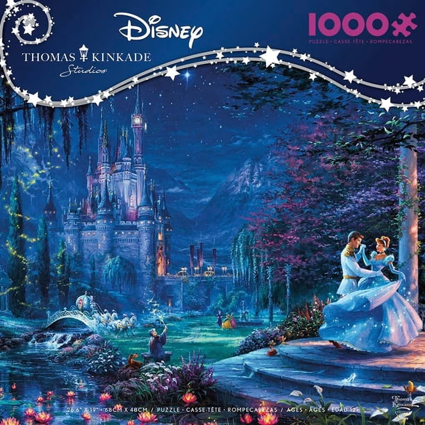 Rompecabezas Ceaco Thomas Kinkade Disney Cinderella 1000 piezas