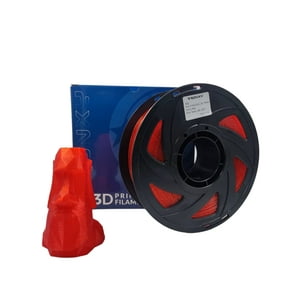 Tronxy - Filamento 3D Marca Pla Twinkling (Escarchado) Rojo De 1.75Mm, 1Kg