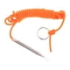 thumbnail image 5 of Cuerda De Paracord Para Pesca Con Pasador Metálico Para Kayak, Camping Y Exteriores, Color Naranja, 5 of 5