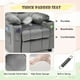 thumbnail image 2 of Sillón reclinable para niños COSTWAY, más grande y ajustable, color gris, 2 of 3