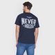 thumbnail image 2 of Polera Hombre Focal Back Print Navy Corona, 2 of 5