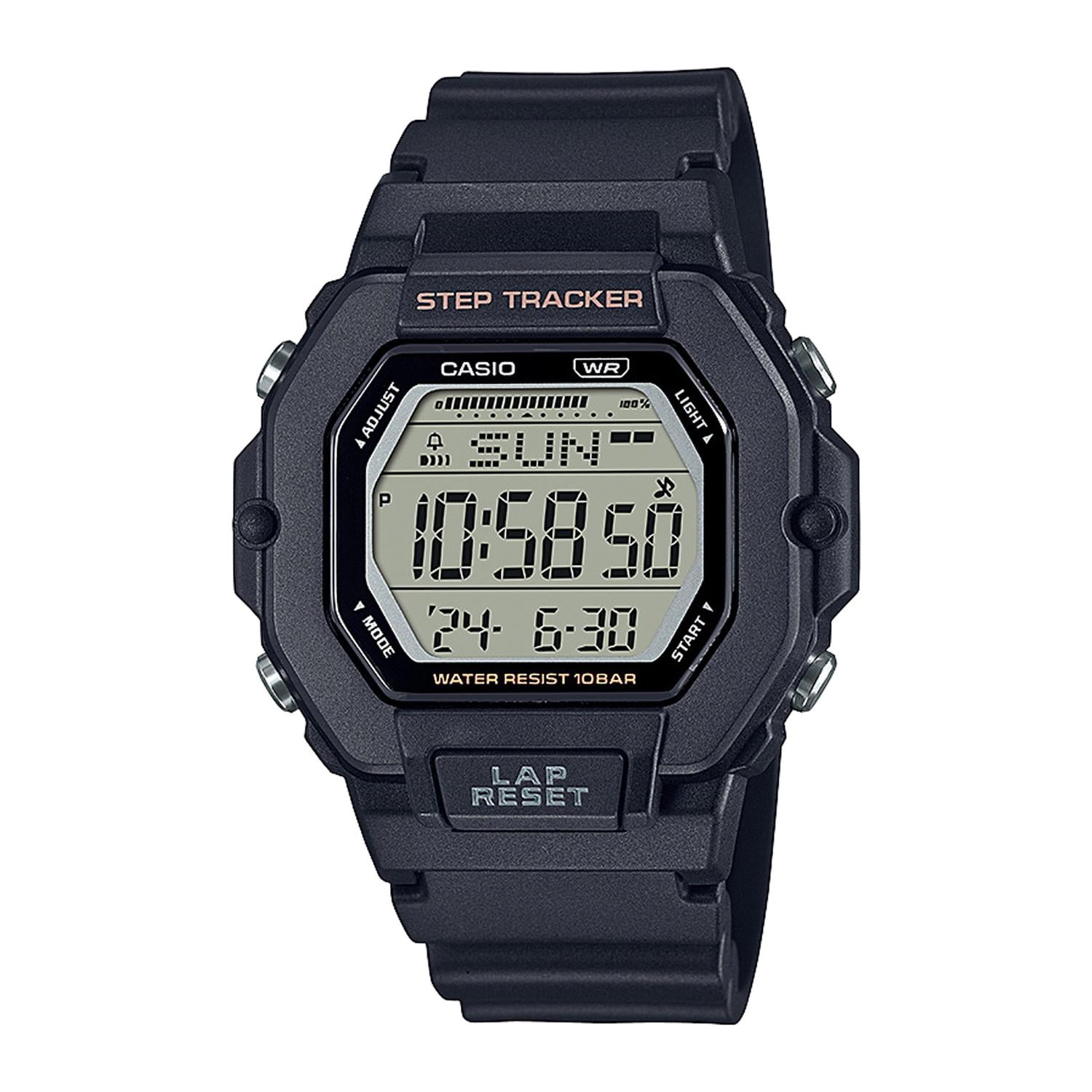Reloj Casio Lws-2200h-1avdf Resina Mujer Negro Negro