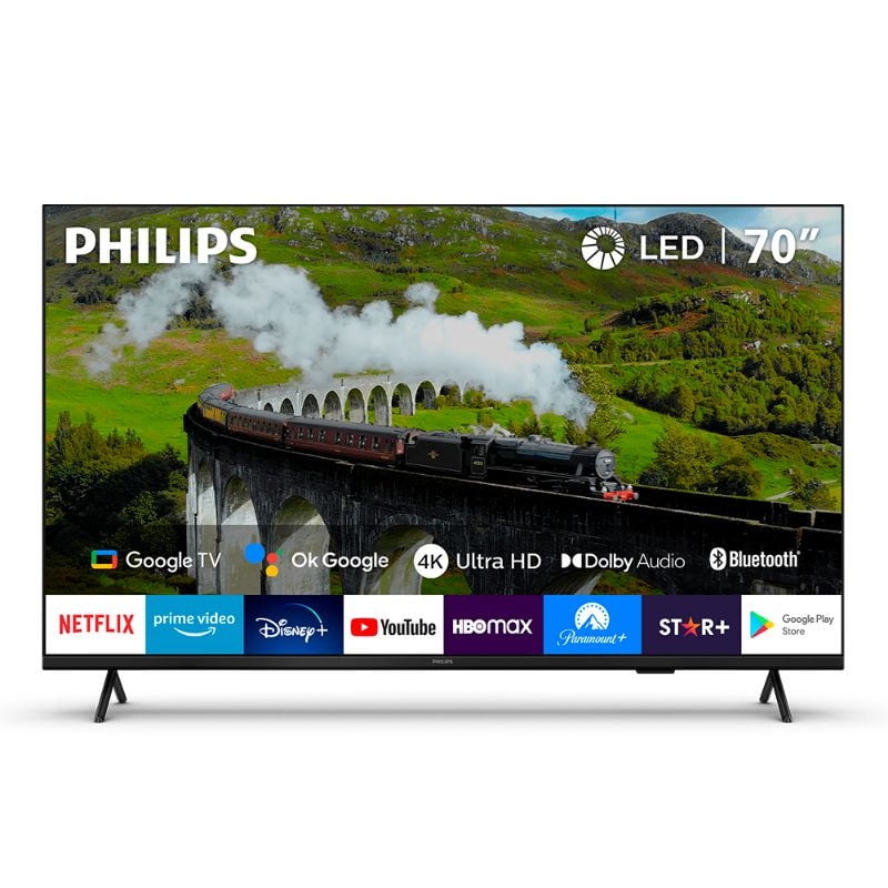 Televisor 70"" Led 4K Uhd 70Pud7408 Smart Tv Philips