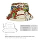 thumbnail image 2 of Los Archies Sombrero bucket para adultos, gorra de protección solar, sombrero de pescador plegable para viajes al aire libre, pesca y actividades de verano, 2 of 6