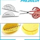 thumbnail image 5 of Pinza para tortillas de taco con mango largo, prensa de tacos de acero inoxidable para hacer tortillas de taco caseras, 5 of 8