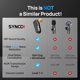 thumbnail image 3 of Micrófono Lavalier inalámbrico SYNCO P1XT para iPhone/Android, 3 of 7