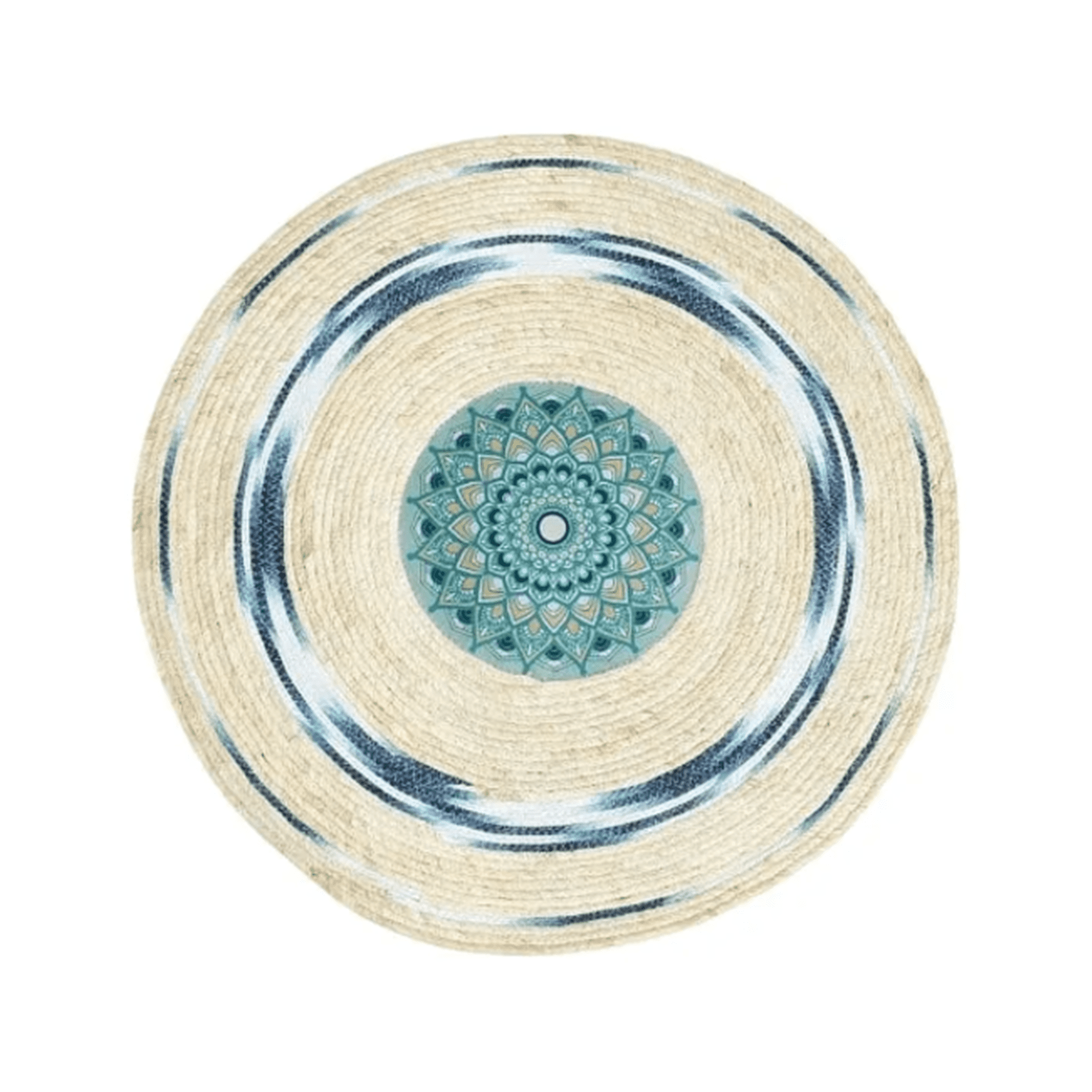 Genérico - Alfombra Decorativa Yute 80cm