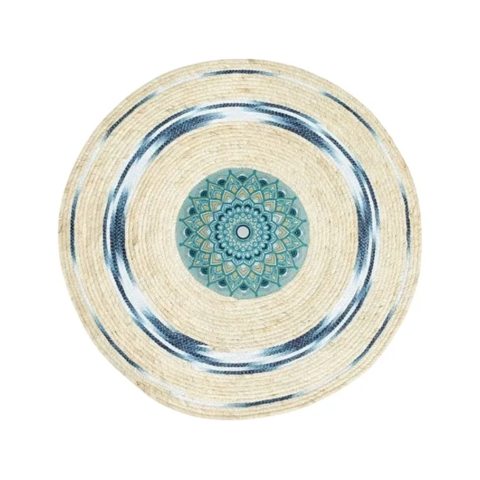 Genérico - Alfombra Decorativa Yute 80Cm