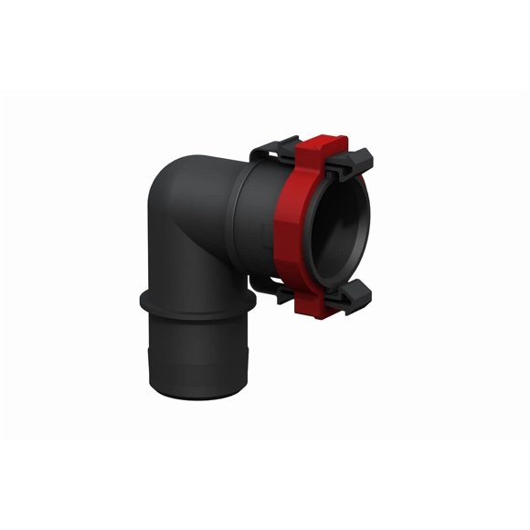 Conector rápido en codo Fat Sac 1-1/8" Flow-Rite