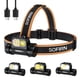 thumbnail image 1 of Linterna frontal CSTEBOKE HS22 de 2500 lúmenes IP66 impermeable, 1 of 9