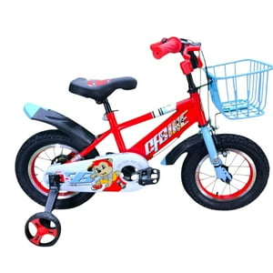 Vipnetwork - Bicicleta Aro 12 Infantil Cfbike Rojo/Celeste