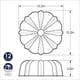 thumbnail image 5 of Bundt Pan Nordic Ware Pro Cast Original, 12 tazas, color gris, 5 of 6