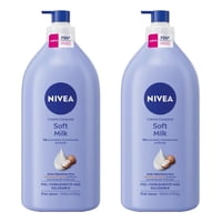 Nivea Crema Corporal Milk Pieles Extra Secas 1000Ml X2