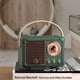 thumbnail image 5 of Altavoz Bluetooth retro, decoración vintage, pequeño altavoz Bluetooth inalámbrico, bonito estilo antiguo., 5 of 7