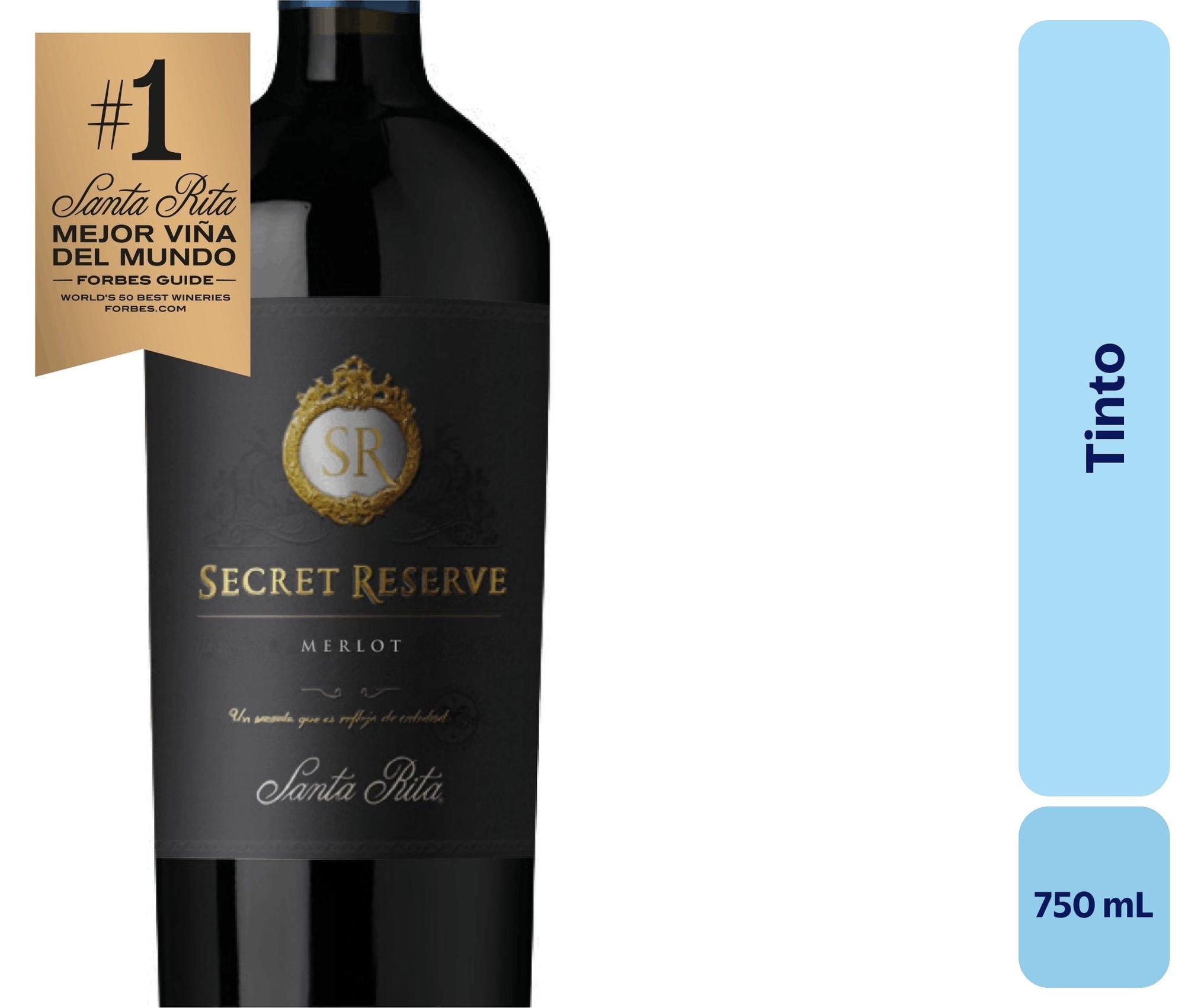 Vino Tinto Botella 750 mL Secret Reserve