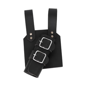 Magideal - Disfraz De De Cinturón Para Actuación, De De Caballero Para Cosplay, De Cinturo Para Mujeres Y Niños Y Adultos , Negro