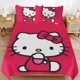 thumbnail image 3 of Cartoon Hello Kitty Comforter Heart 3-Piece Bed Sheets Warm Kawaii Bedding Set Cute Soft Bedclothes for Boys Girls Kids Twin, 3 of 5