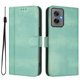 thumbnail image 1 of Funda Cartera para Motorola Moto G55 Protección 360° con Ranuras para Tarjetas y Soporte Verde claro, 1 of 1