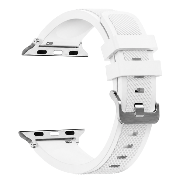 Correas Para Apple Watch Serie 12 - 42MM - Silicona Clasica