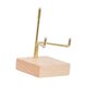 thumbnail image 2 of Base Cuadrada De Madera Del Soporte De Exhibición Para La Piedra Preciosa De La ágata De La Joyería Peque?a C, 2 of 5