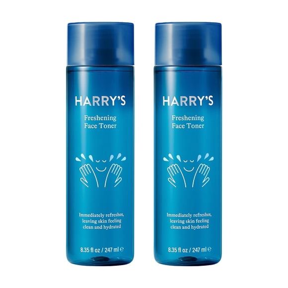 Tónico Facial Freshening de Harry's para Piel Refrescada, Limpia e Hidratada