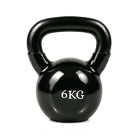 Linea Sport - Pesa Rusa Kettlebell 6 Kg De Acero Con Recubrimiento De Vinilo