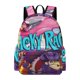 thumbnail image 1 of Carreras Locas-theme Backpack, Campus style schoolbag Bookbag with Adjustable Shoulder Straps And Large Zip Compartment, Unisex Travel Bags.42x30x15cm, 1 of 6