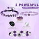 thumbnail image 4 of Amethyst Body-Purifying Bracelets for Yoga, Stress Relief, and Weight Loss - Natural and Healing for Men and Women, 4 of 4