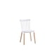 thumbnail image 5 of Pack x4 Sillas De Comedor Madera Laqueada Blanca Windsor, 5 of 6