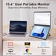 thumbnail image 4 of Extensor de pantalla para portátil Maxfree, 15.6 pulgadas, 1080P, FHD, doble monitor, 4 of 9
