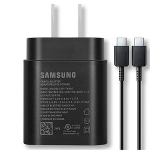 Urbanx - Cargador Samsung De 25 W De Adaptación Rápida Para Galaxy S22 S23+ Ultra