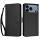 thumbnail image 3 of Funda Cartera Trébol para iPhone 17 Pro con Ranuras Tarjetas y Carga Inalámbrica Negro, 3 of 6
