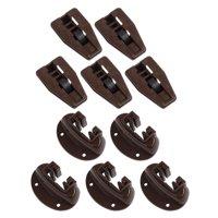 Bothyi - Kit De Diapositiva De Pista De Cinco Juegos Para El Cajón Para El Cajón De Montaje Central Kenlin Rite-Trak Ii