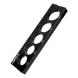 Ioensy - Abrazadera Para Cubo De Horquilla Delantera De Bicicleta, Accesorio De Choque Trasero, Mordaza De Tornillo De Banco Resistente Multifuncional, Negro 34 A 44