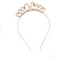 thumbnail image 3 of Corona de 50 cumpleaños para mujer, decoración de 50 cumpleaños, regalo de cumpleaños, accesorios de fiesta. Corona de oro rosa con fabulosa decoración de fiesta de 50 cumpleaños., 3 of 8