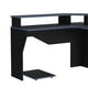 thumbnail image 3 of Escritorio Gamer 88,5x127,9x127,9 Cm Fm-046n Negro Y Azul, 3 of 7