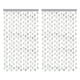thumbnail image 1 of 2 cortinas con flecos de copos de nieve y flecos metálicos brillantes para decoración de fiesta de cumpleaños de niña., 1 of 5