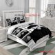 thumbnail image 1 of 3pcs SKZ Fang Cheng Black and White Collage Fan Support Poster Set a Soft and Comfortable Bedding Set Suitable for All Seasons. Ideal for Use in Home Bedrooms or Guest Rooms, 1 of 5