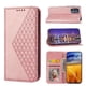 thumbnail image 4 of Funda Flip FOXDOCK para Motorola Moto G62 , Estilo Billetera con Diseño Rombo, Correa de Mano y Soporte, Uso Diario, 4 of 6